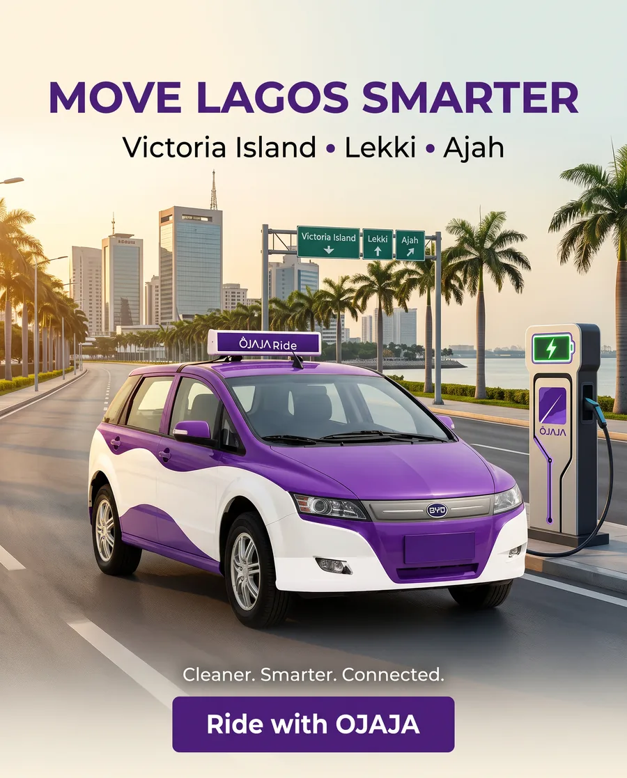 Move Lagos smarter. Victoria Island, Lekki, Ajah.